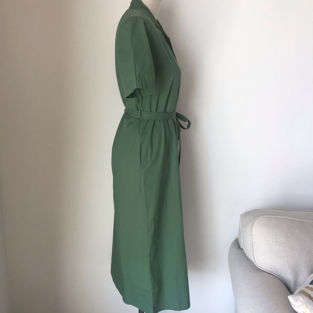 UO Holly Double Breasted Midi Shirt Dress - Picture 7 of 8